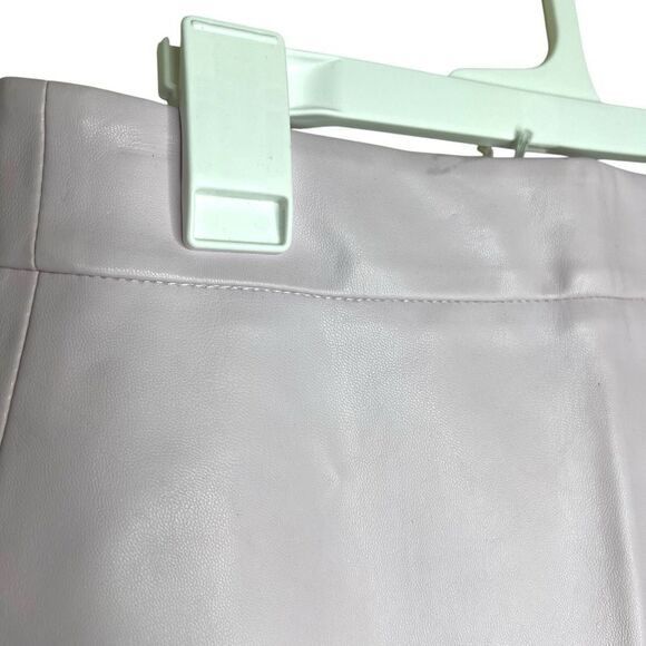 Susana Monaco Essential Faux Leather Pencil Skirt in Opal Small - Picture 5 of 16